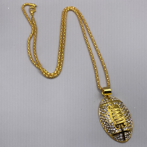 Football necklace