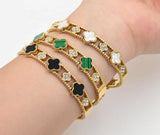 Clover Bangles